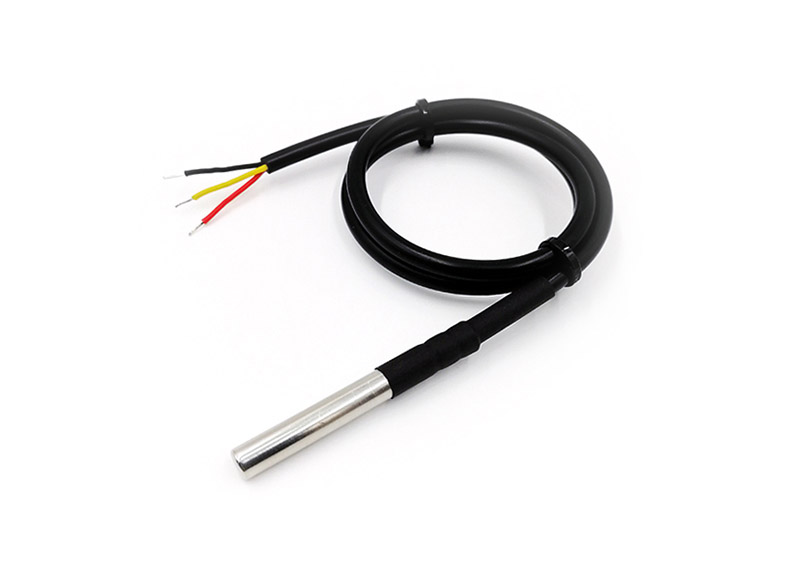 Sensor de temperatura impermeable «DS18B20» con cable de silicona