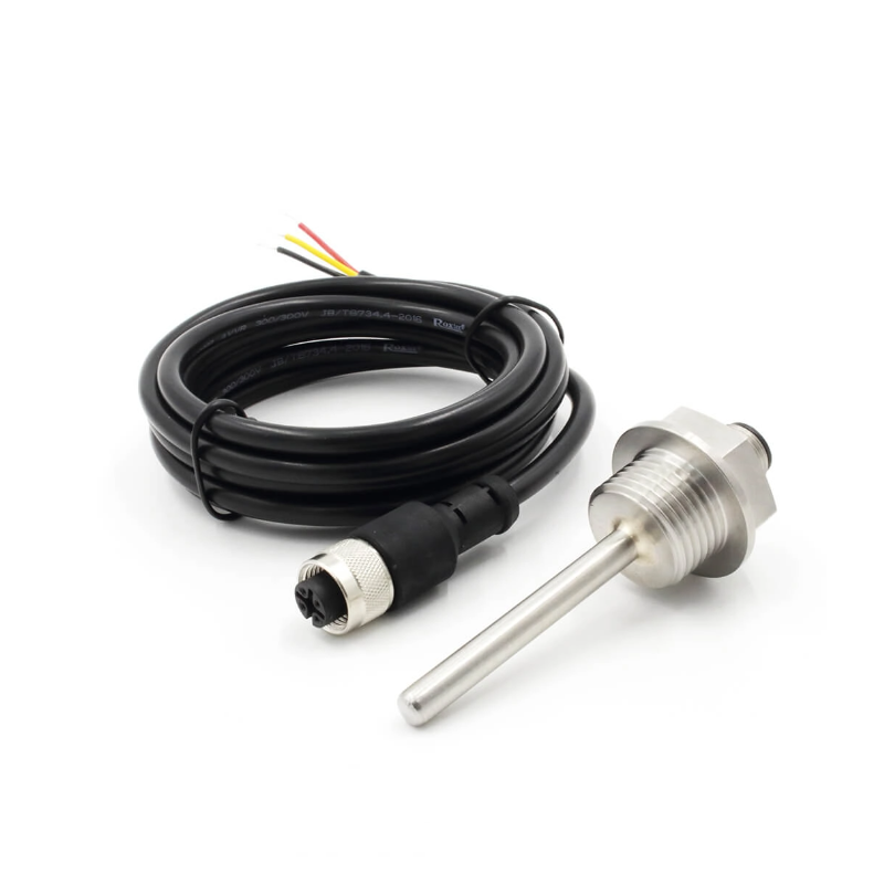 Sensor digital de temperatura DS18B20 — Interfaz 1-Wire, Rosca BSP 1/2″, cable desmontable
