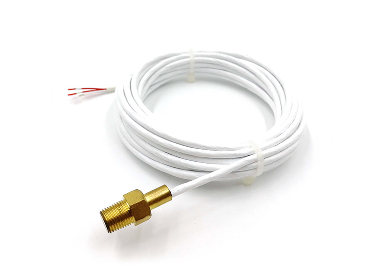 Sonda de temperatura RTD PT100 con carcasa de latón de 3/8″