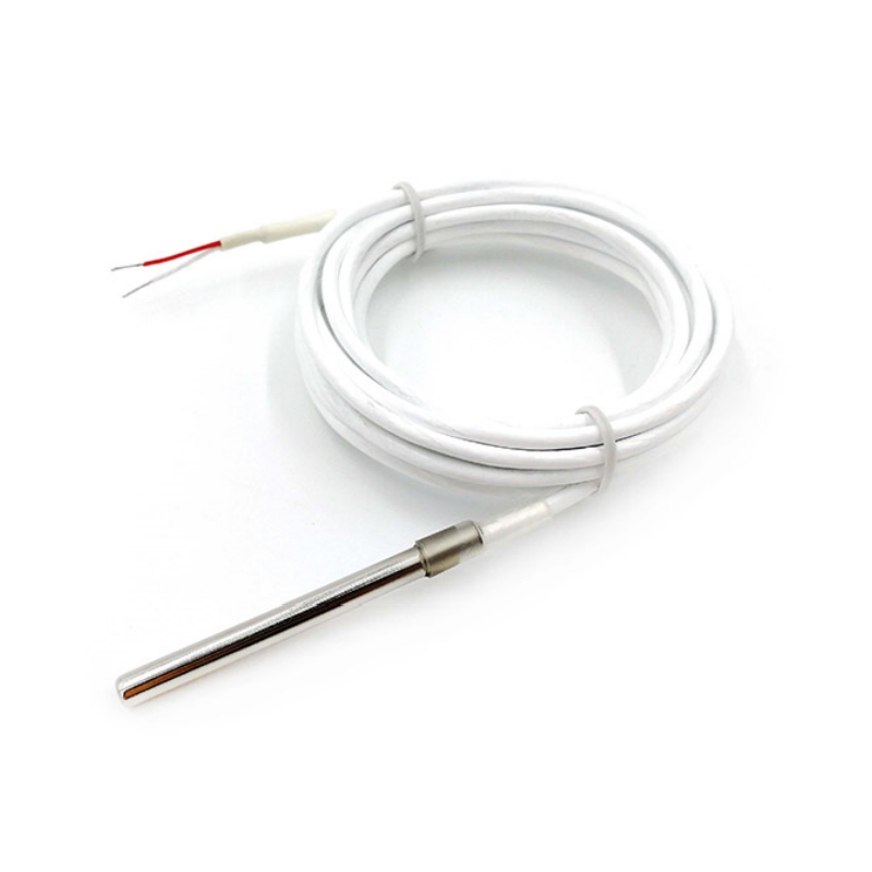 Sensor de temperatura con termistor NTC 10kΩ — Carcasa SS304, Conector jack 3.5mm