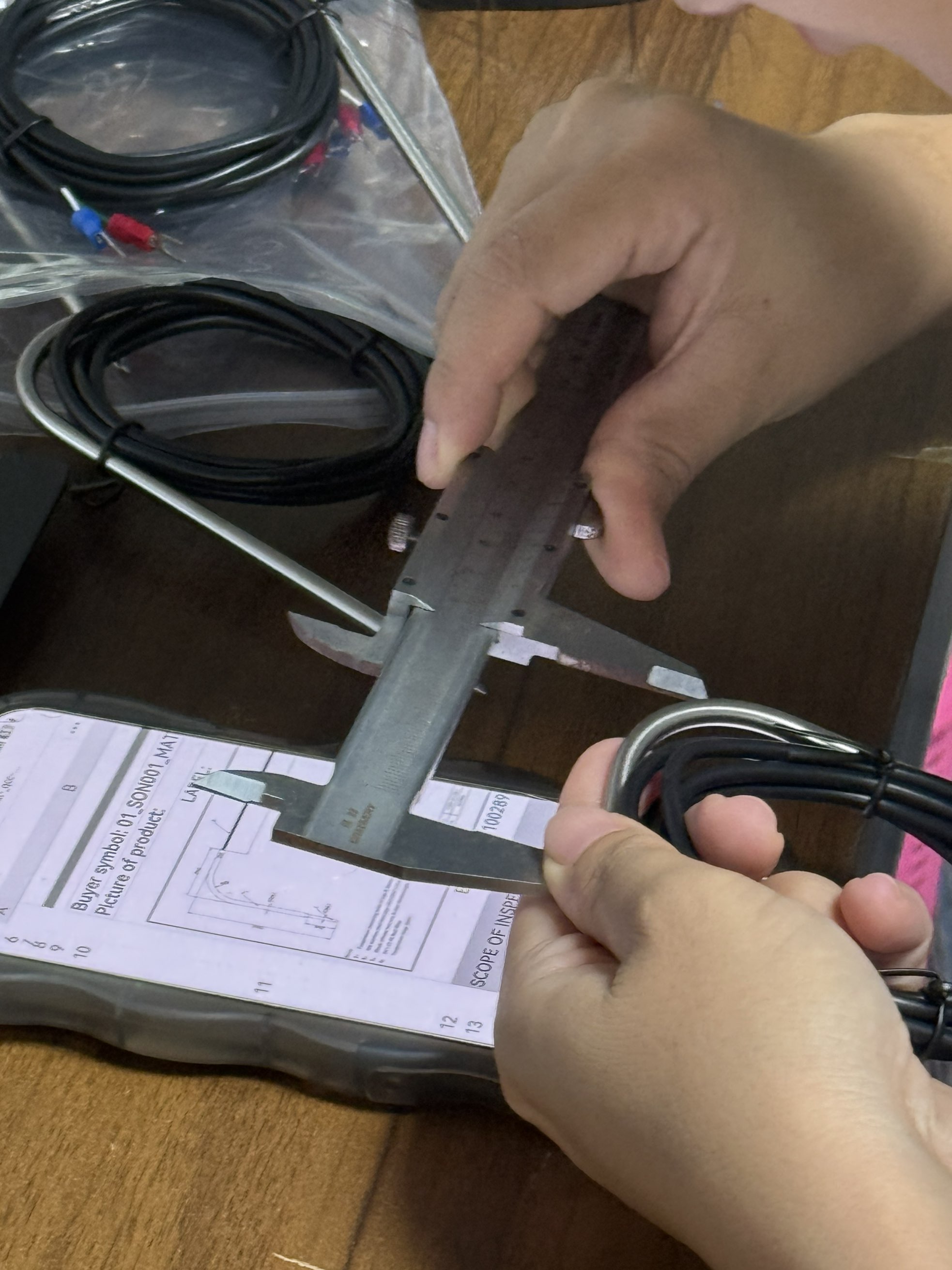 Sonda termopar tipo K a medida para asar carne – Proyecto Browin