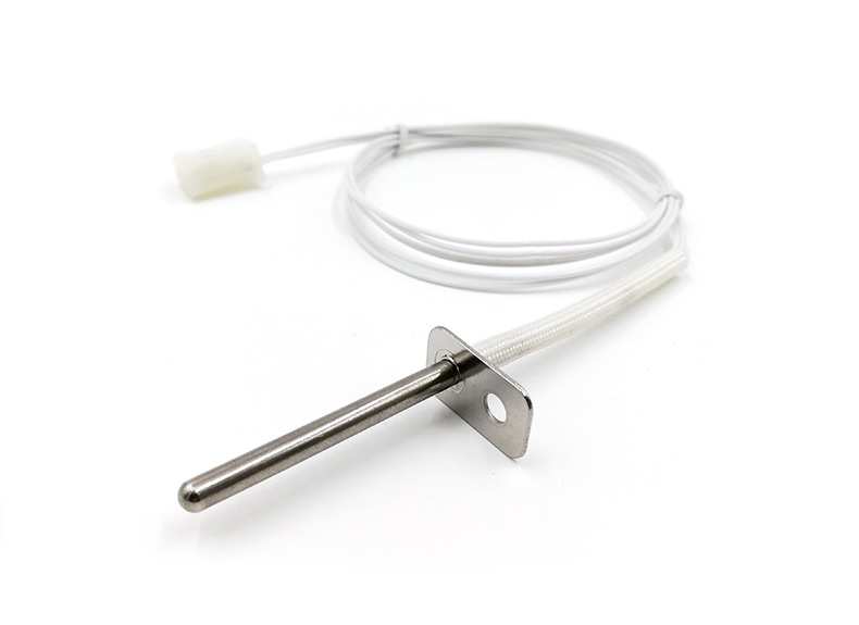 Sensor de temperatura con termistor NTC 10K — Montaje con brida, Para hornos microondas