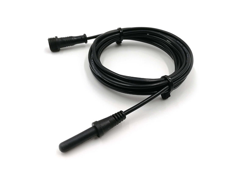 Sensor termistor «NTC» sobremoldeado con TPE