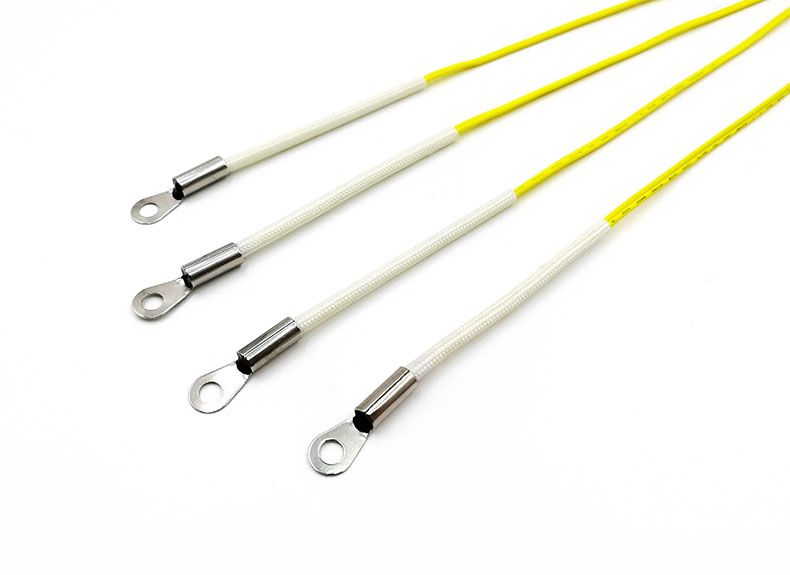 Sensor digital de temperatura DS18B20 — Terminal de anillo, Conector 2.5mm, Cable XLPE
