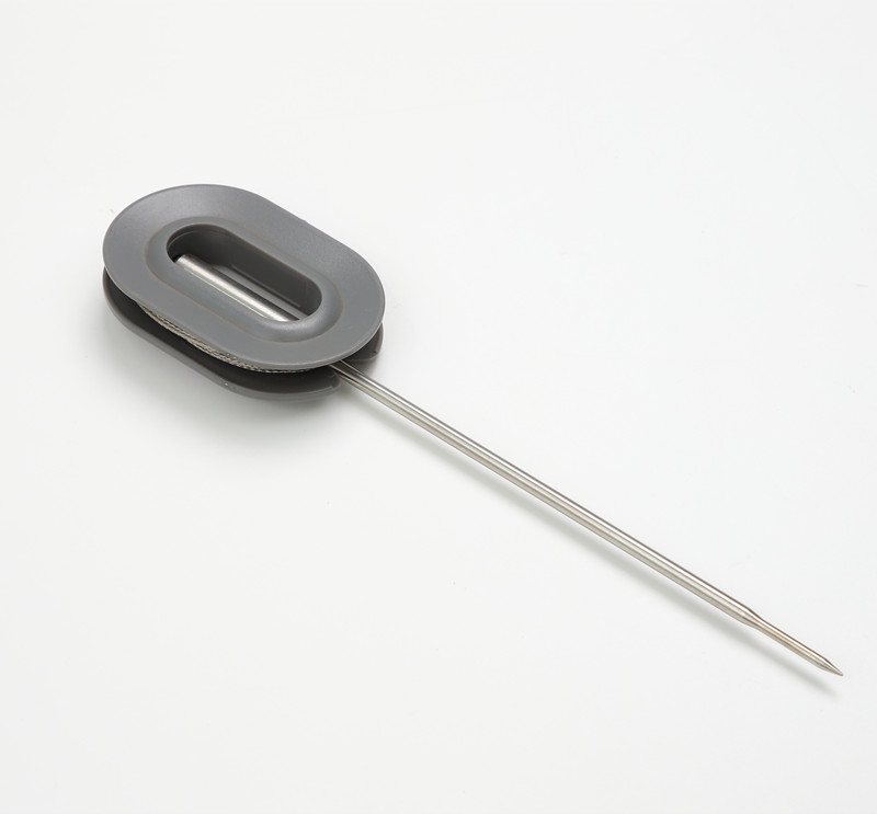 Sonda de temperatura para barbacoa de grado alimentario con mango de silicona