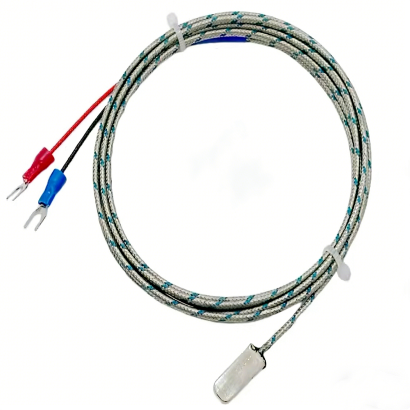 Sonda industrial de termopar tipo K de montaje en superficie para sistemas «HVAC»