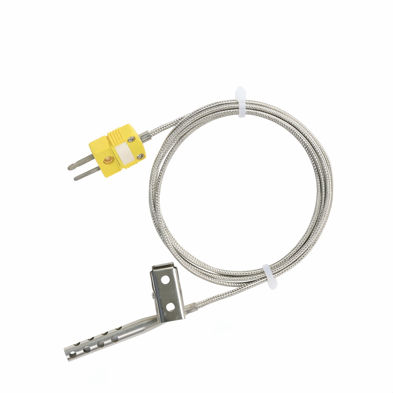 Sonda de termopar tipo K con pinza de aire para hornos y refrigeración