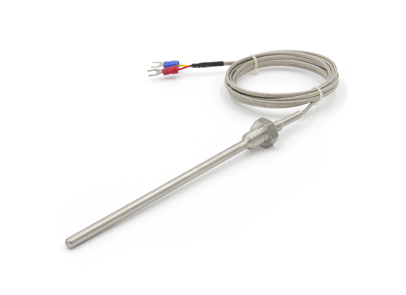 PT100 RTD Sensor de temperatura con carcasa roscada de tipo «M10» para sistemas «HVAC»