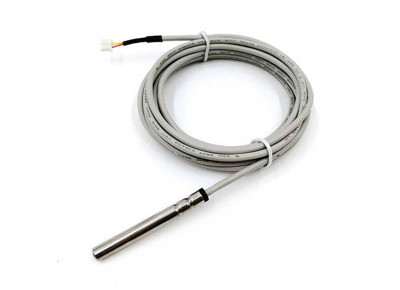 Sensor digital de temperatura DS18B20 — Cable de silicona, Conector XH-3Y