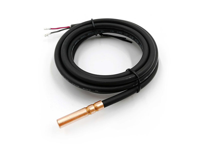 Sonda de temperatura impermeable «NTC» con carcasa de cobre
