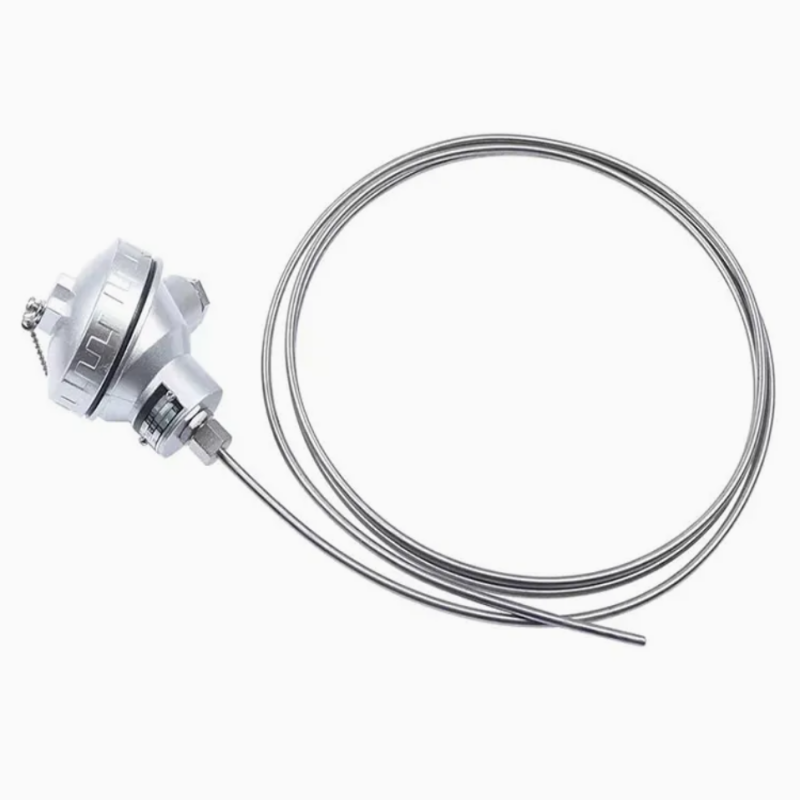 Sonda flexible de termopar tipo K con aislamiento mineral